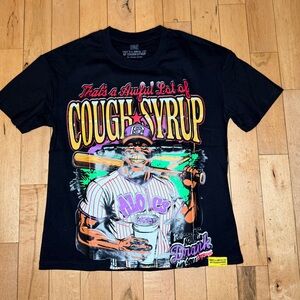 That's A Awful Lot of Cough Syrup Black T shirt Size S